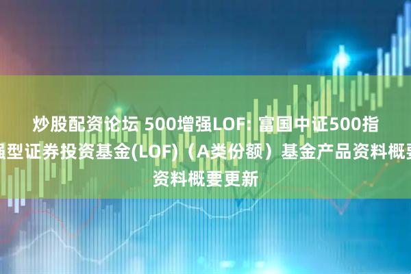 炒股配资论坛 500增强LOF: 富国中证500指数增强型证券投资基金(LOF)（A类份额）基金产品资料概要更新