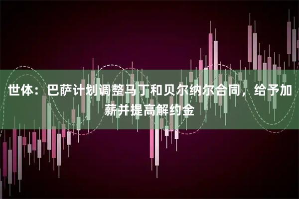 世体：巴萨计划调整马丁和贝尔纳尔合同，给予加薪并提高解约金
